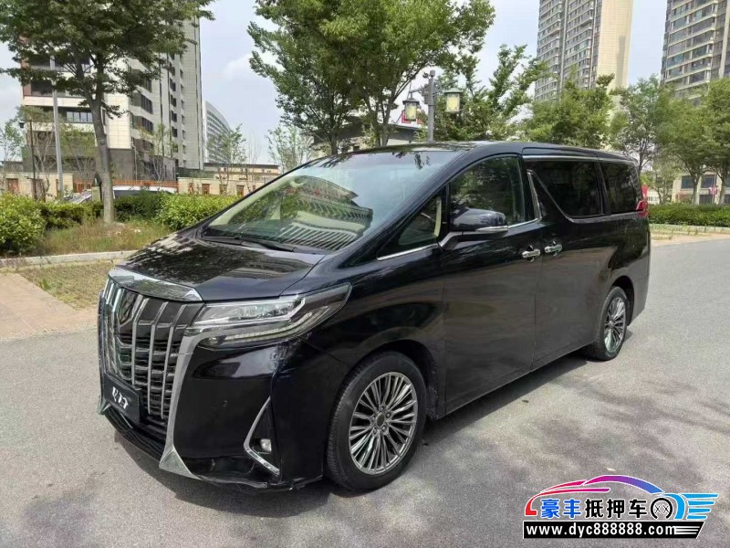 17年丰田埃尔法MPV抵押车出售