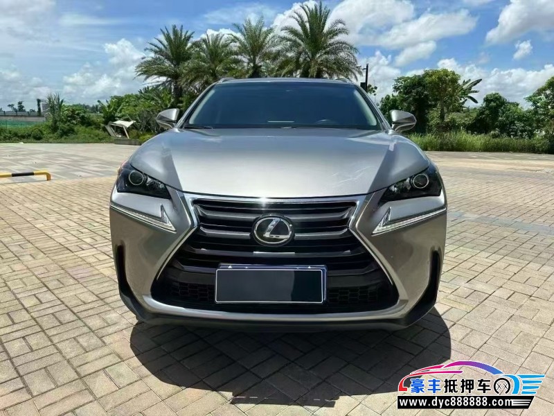 17年雷克萨斯NX轿车抵押车出售