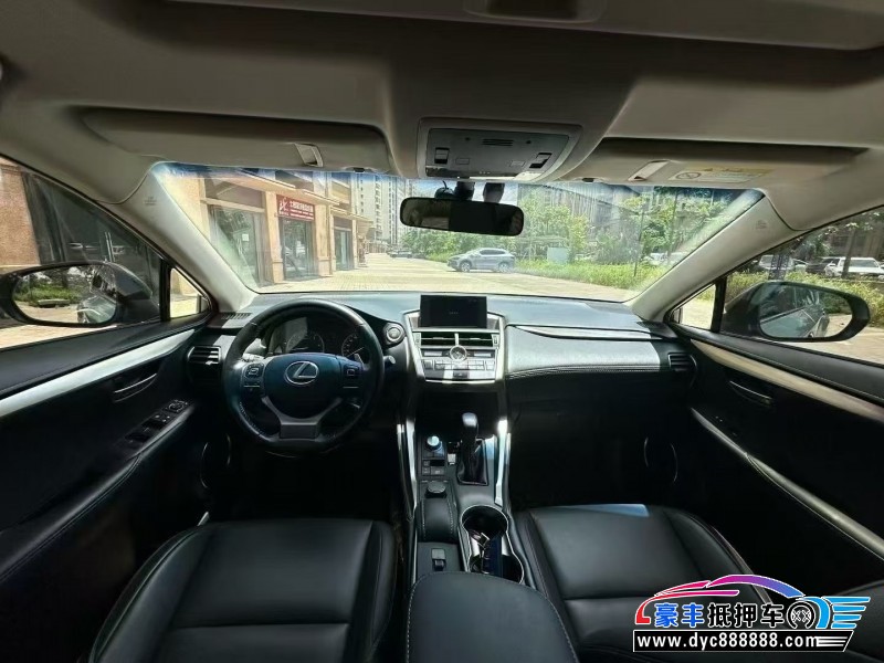 17年雷克萨斯NX轿车抵押车出售