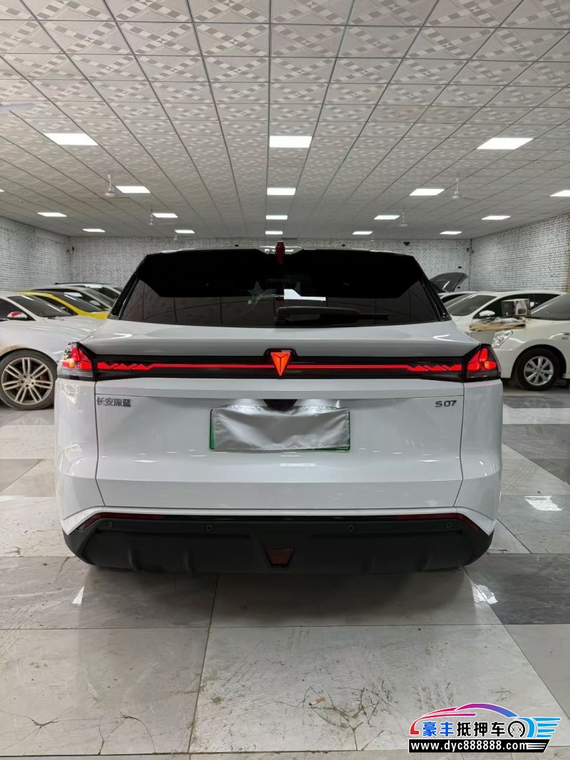 25年长安深蓝S07轿车抵押车出售