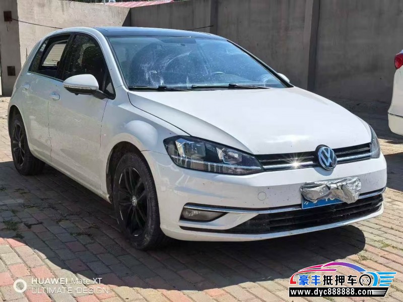 18年大众高尔夫轿车抵押车出售