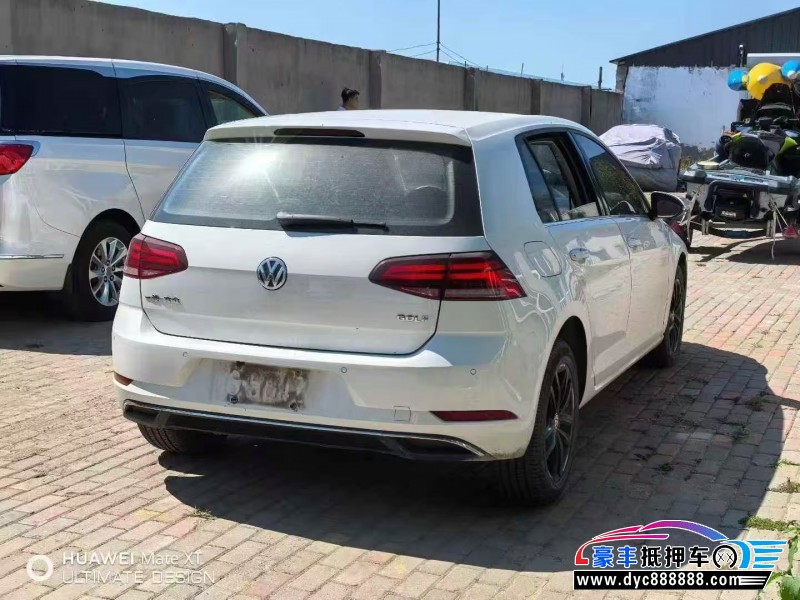 18年大众高尔夫轿车抵押车出售