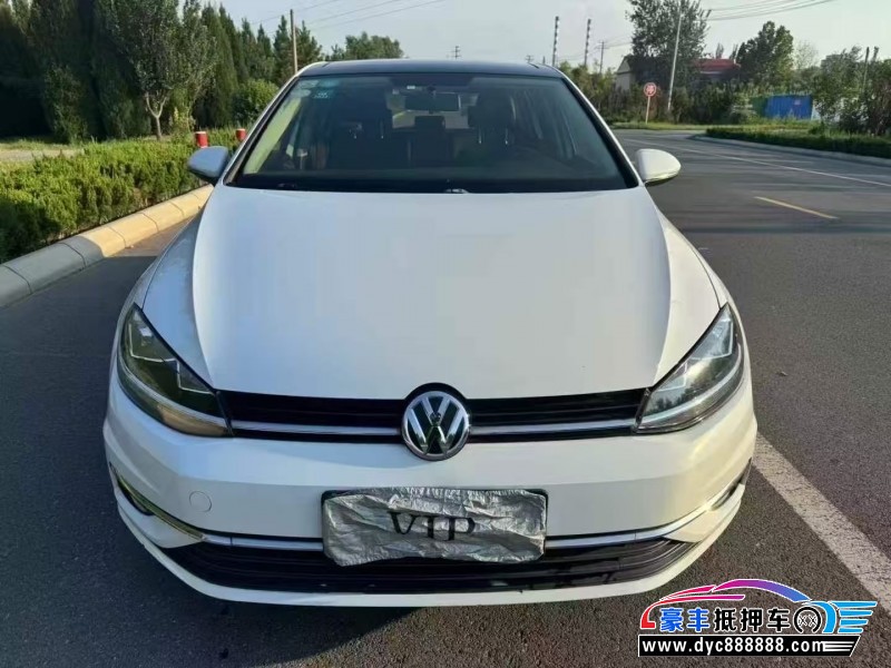 18年大众高尔夫轿车抵押车出售