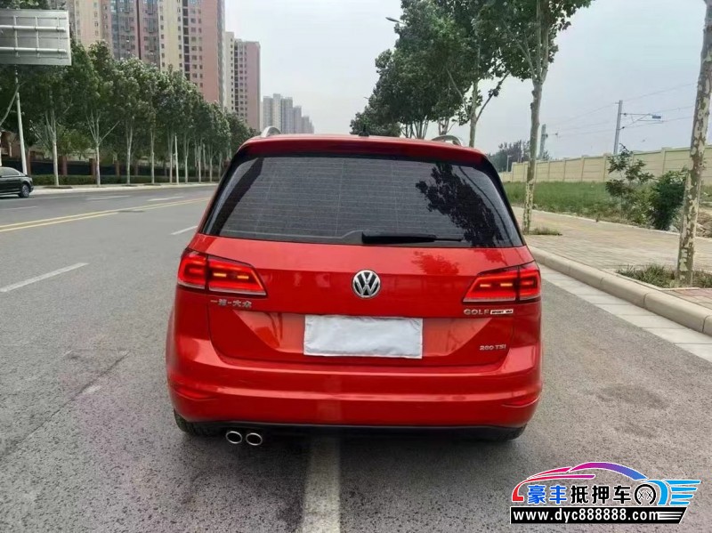 16年大众高尔夫轿车抵押车出售