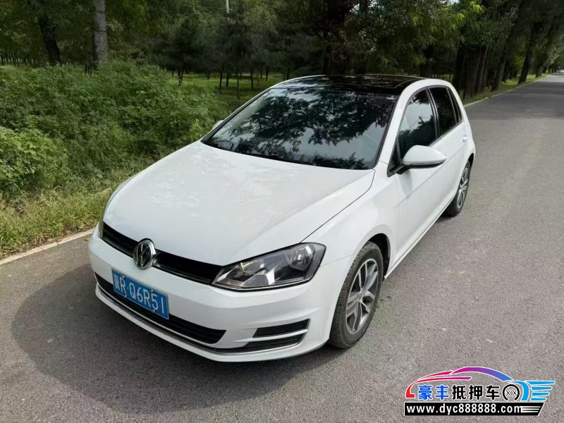 16年大众高尔夫轿车抵押车出售