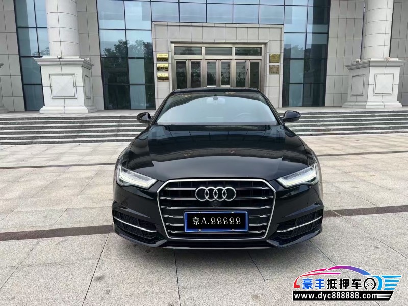 18年奥迪A6L轿车抵押车出售