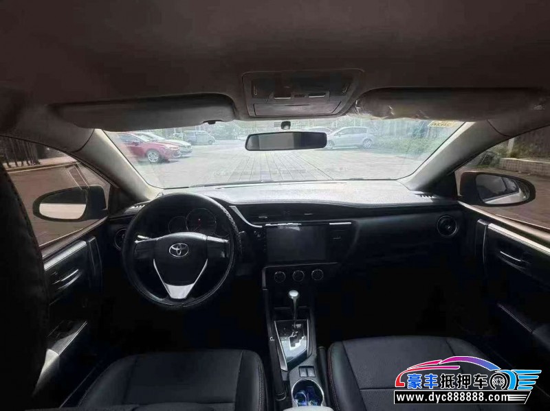 18年丰田卡罗拉轿车抵押车出售