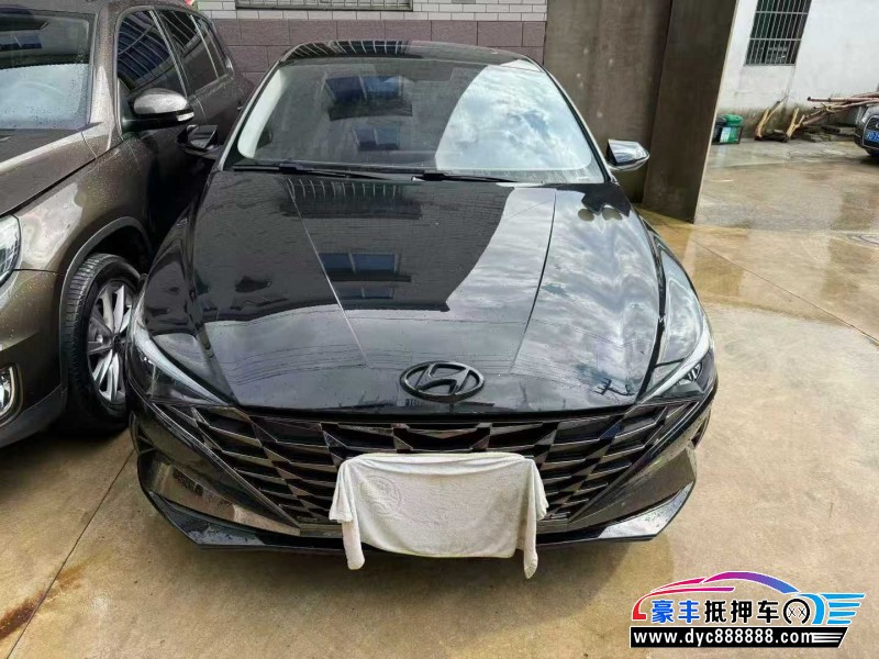 23年现代伊兰特轿车抵押车出售