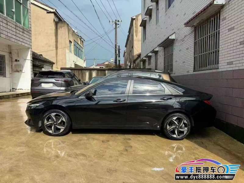 23年现代伊兰特轿车抵押车出售