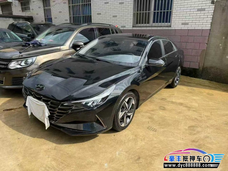 23年现代伊兰特轿车抵押车出售