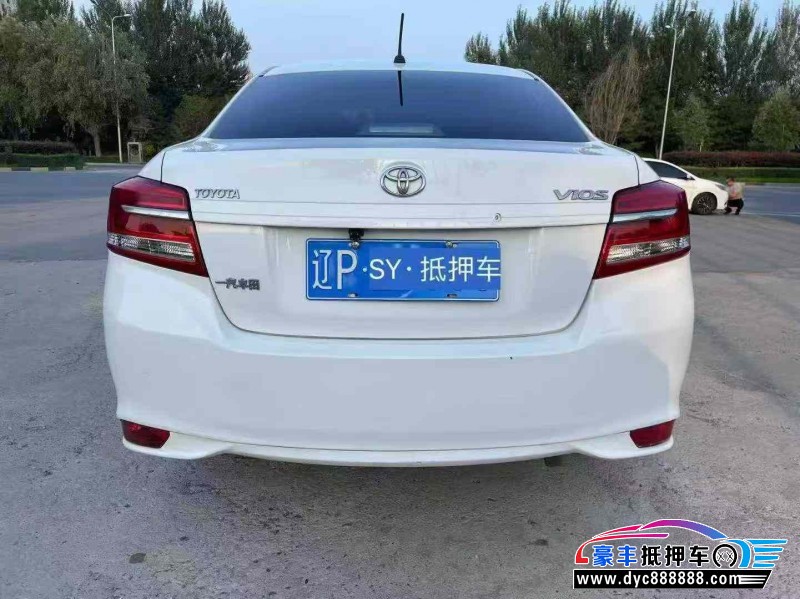 17年丰田威驰轿车抵押车出售