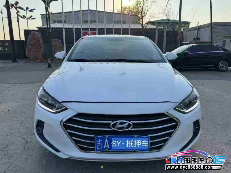 19年现代领动轿车抵押车出售