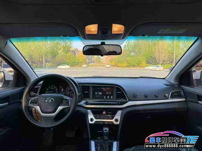 19年现代领动轿车抵押车出售