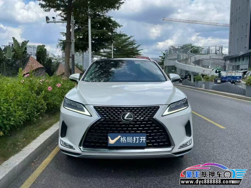 19年雷克萨斯RX轿车抵押车出售