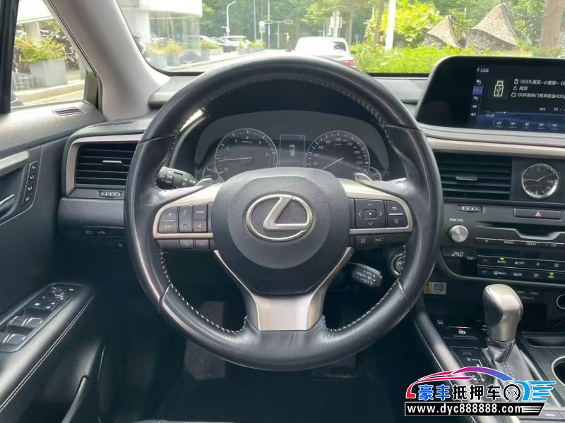 19年雷克萨斯RX轿车抵押车出售