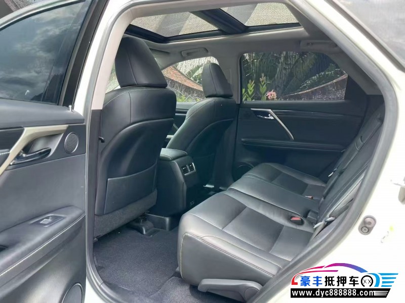 19年雷克萨斯RX轿车抵押车出售