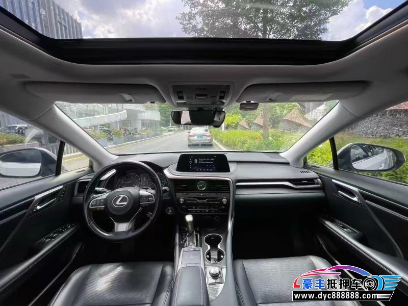 19年雷克萨斯RX轿车抵押车出售
