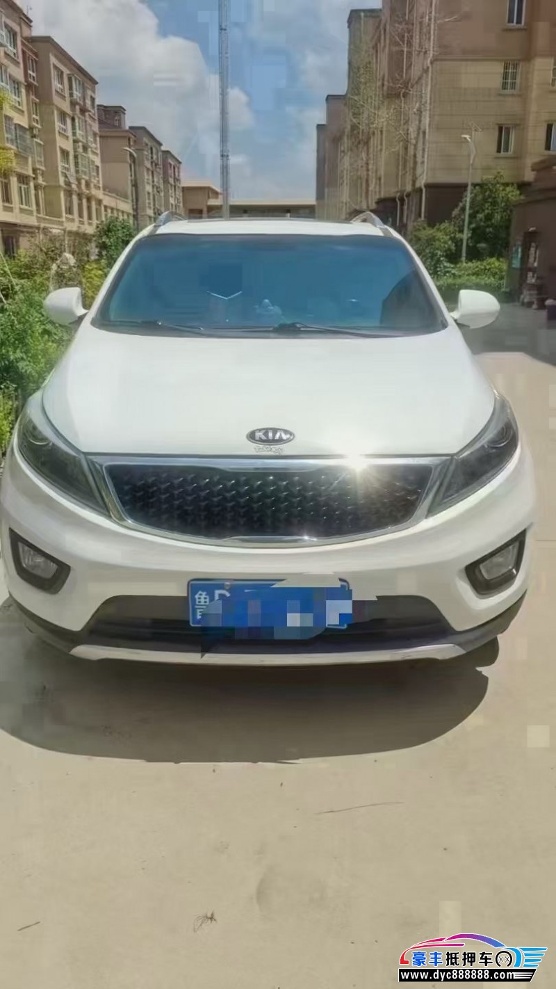 18年起亚智跑SUV抵押车出售