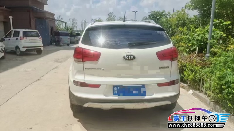 18年起亚智跑SUV抵押车出售