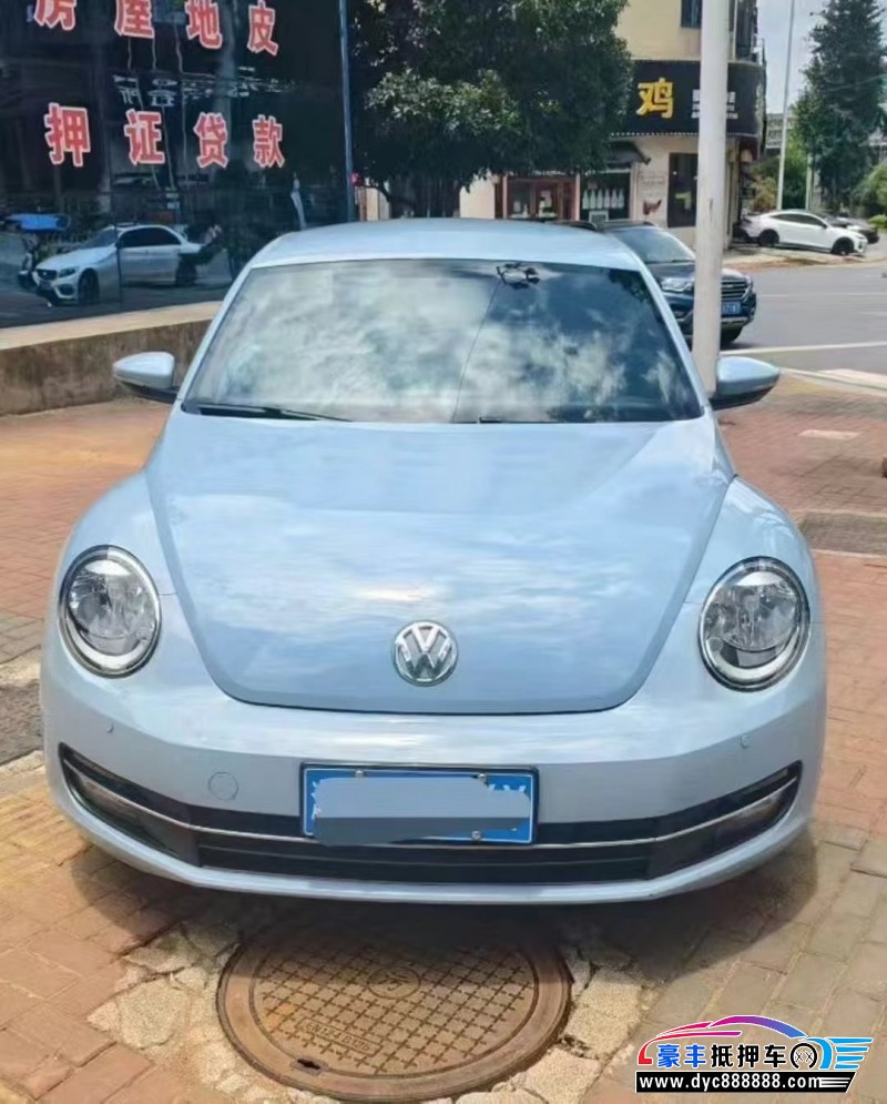 16年大众甲壳虫轿车抵押车出售