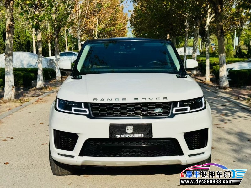 19年路虎揽胜运动版轿车抵押车出售