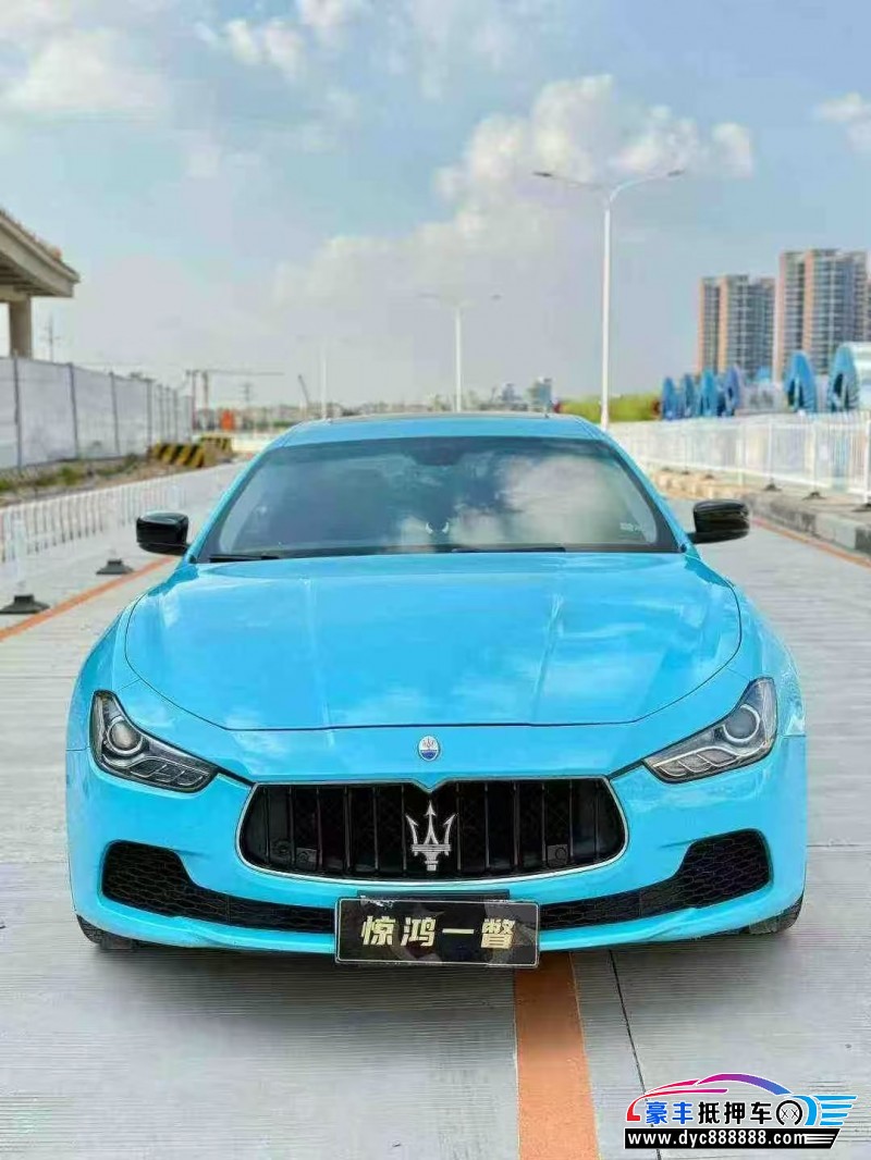 15年玛莎拉蒂Ghibli轿车抵押车出售