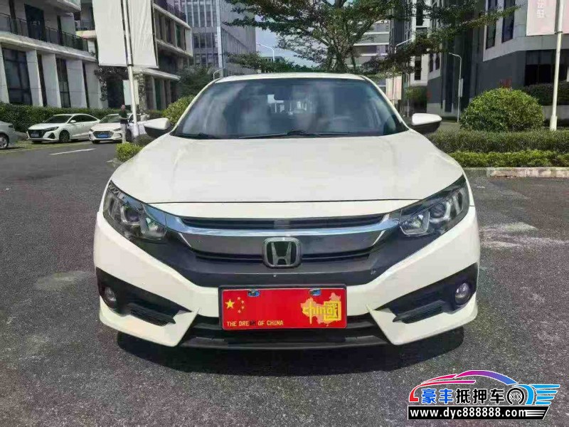 19年本田思域轿车抵押车出售