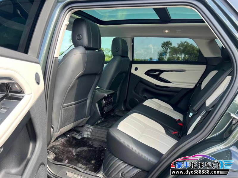 22年路虎揽胜极光轿车抵押车出售