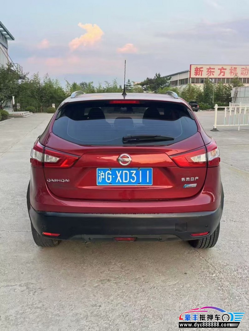 17年日产逍客轿车抵押车出售