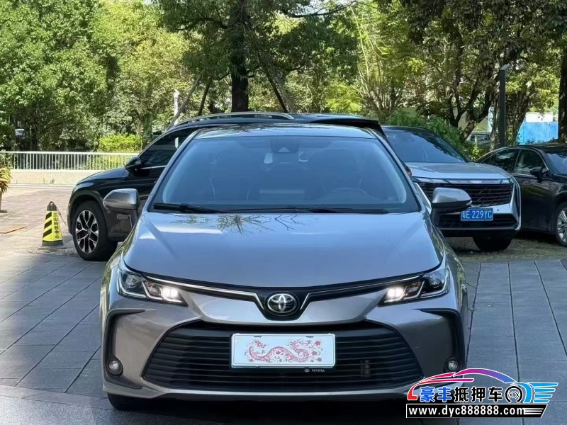 24年丰田卡罗拉轿车抵押车出售