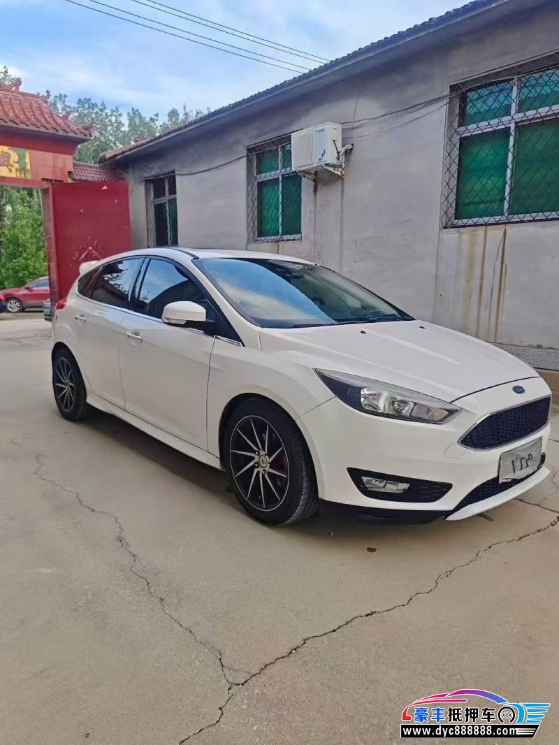 16年福特福克斯轿车抵押车出售