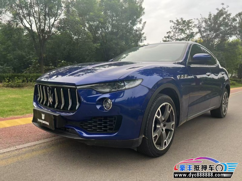 17年玛莎拉蒂莱万特轿车抵押车出售