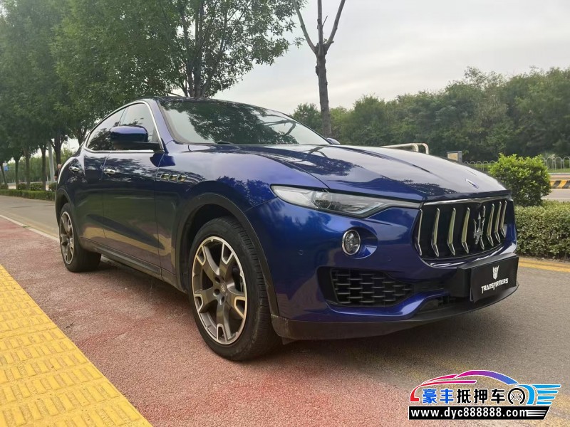 17年玛莎拉蒂莱万特轿车抵押车出售