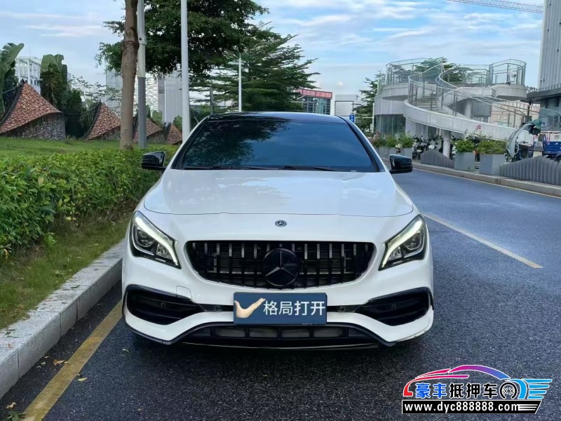 18年奔驰CLA轿车抵押车出售