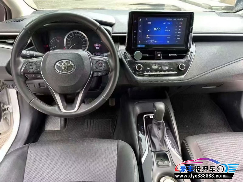 21年丰田卡罗拉轿车抵押车出售