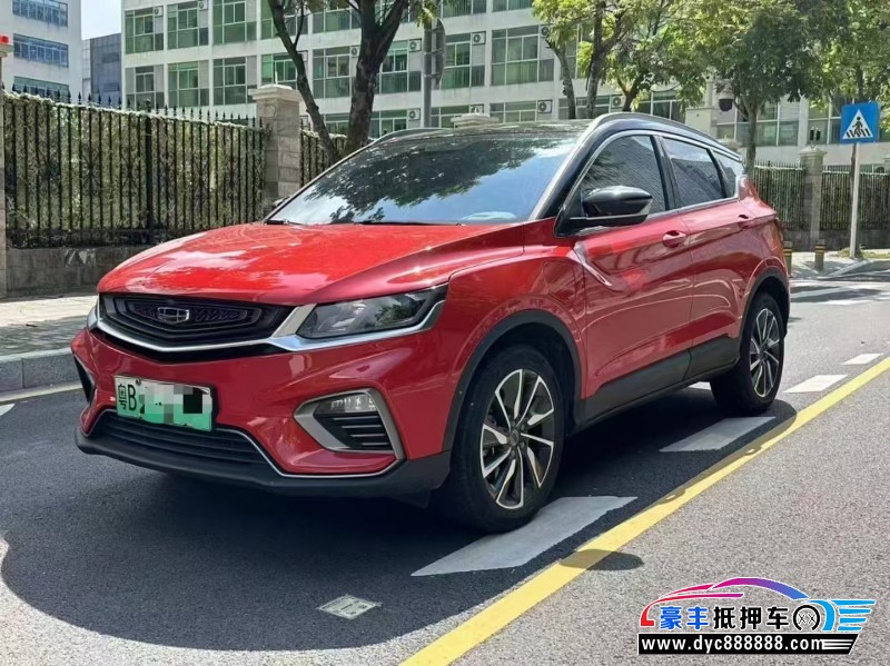 21年吉利缤越轿车抵押车出售