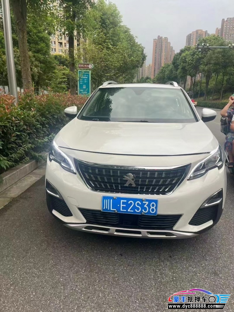 19年标致4008轿车抵押车出售