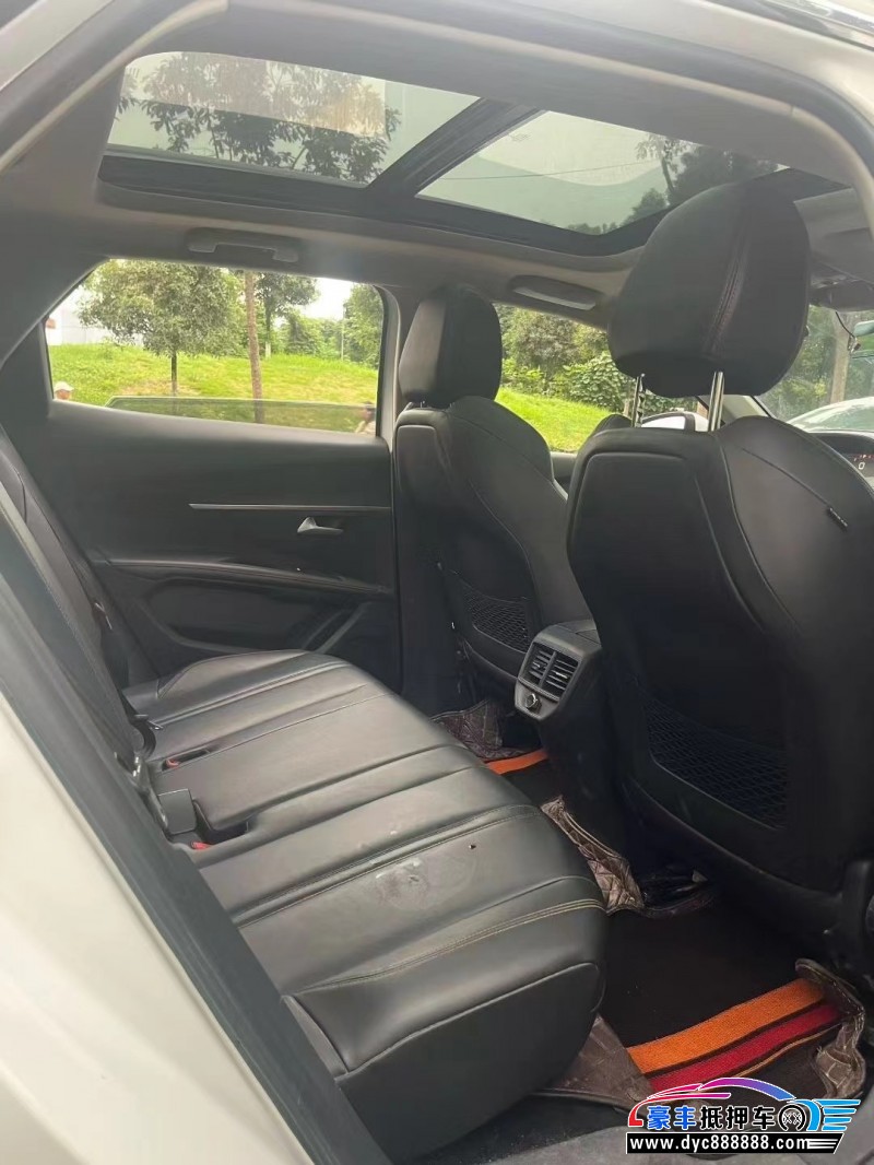 19年标致4008轿车抵押车出售