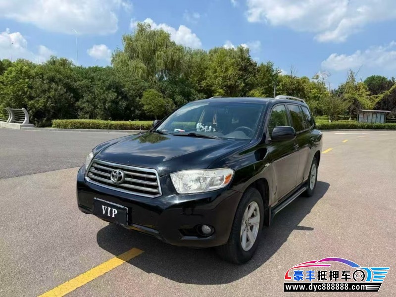 12年丰田汉兰达轿车抵押车出售