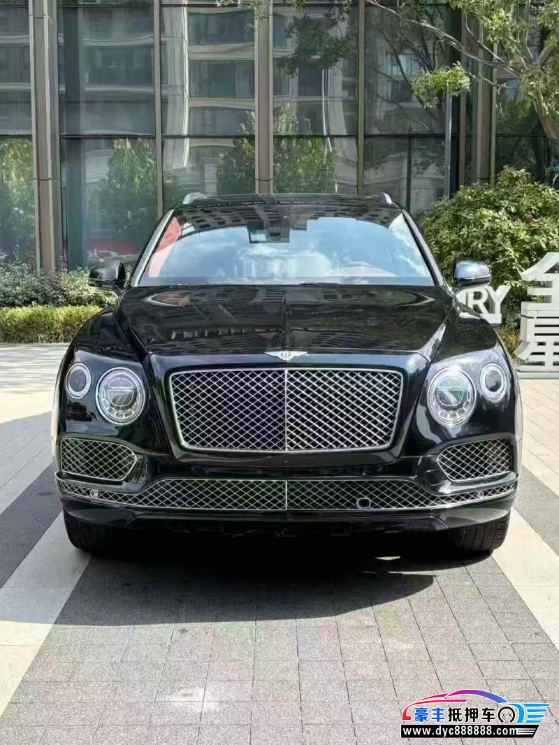 19年宾利添越轿车抵押车出售