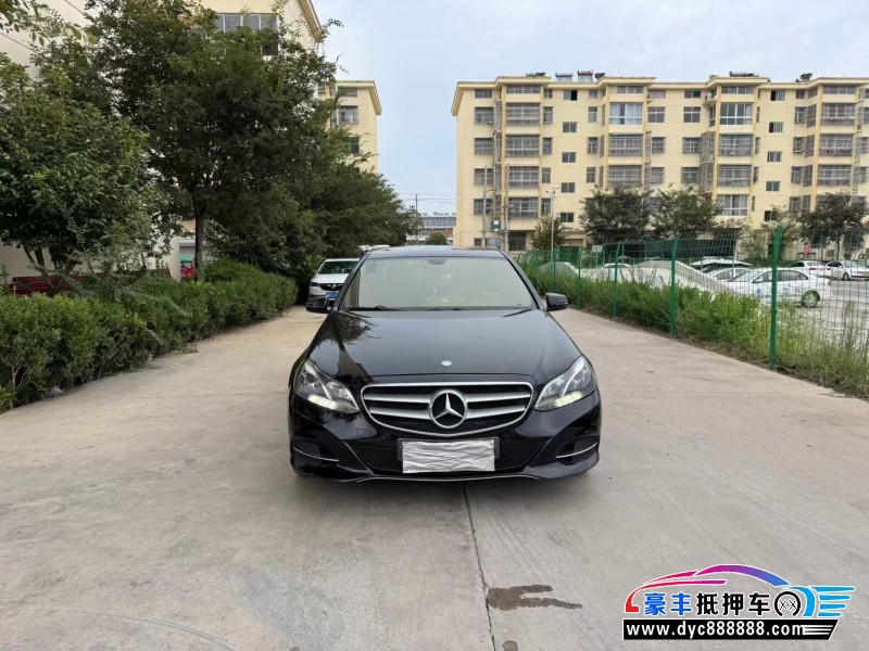 14年奔驰E轿车抵押车出售