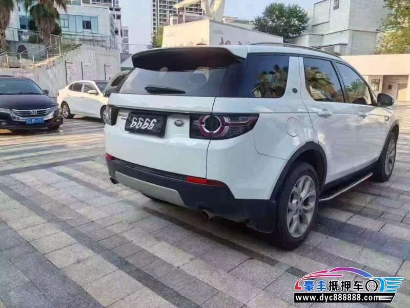 16年路虎发现神行轿车抵押车出售