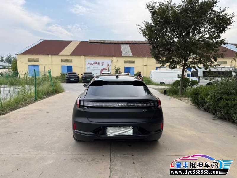 23年极氪001轿车抵押车出售