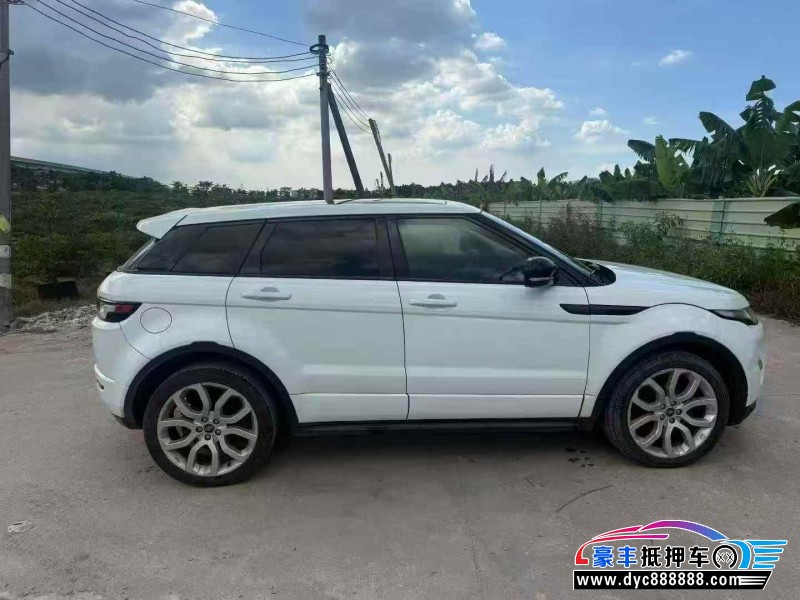 13年路虎揽胜极光轿车抵押车出售