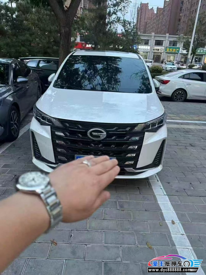 24年传祺m6轿车抵押车出售