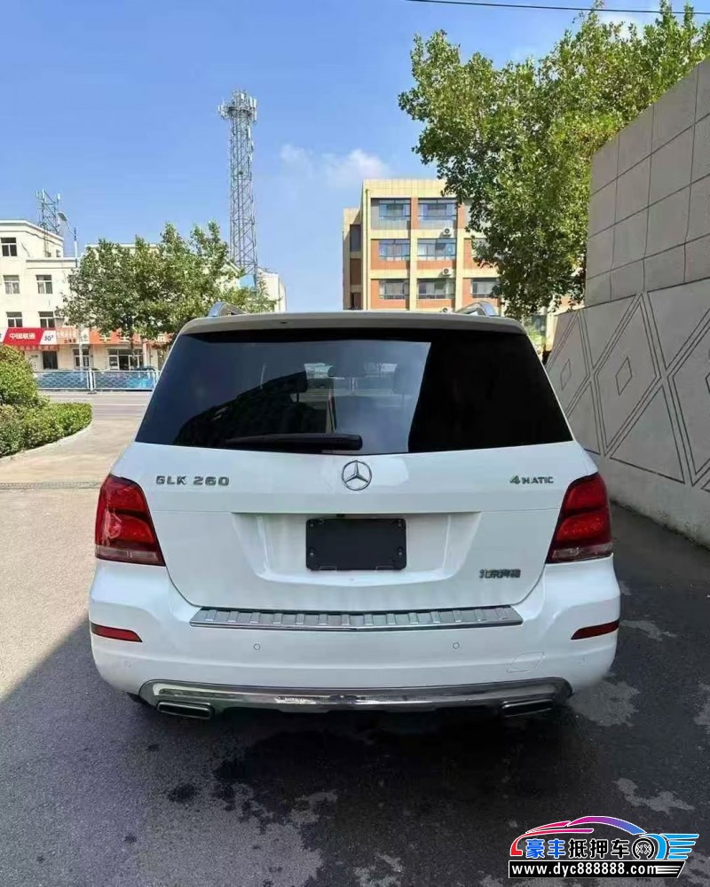 17年奔驰GLK轿车抵押车出售