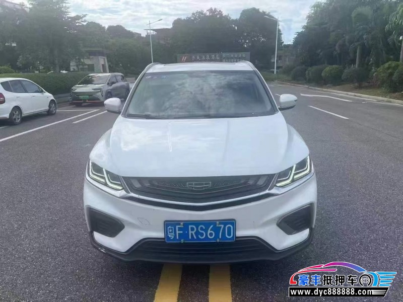 19年吉利缤越轿车抵押车出售