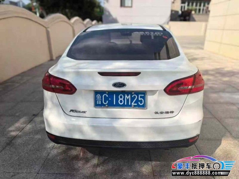 18年福特福克斯轿车抵押车出售