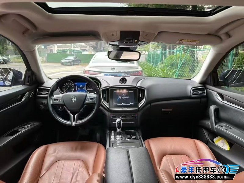 19年玛莎拉蒂Ghibli轿车抵押车出售