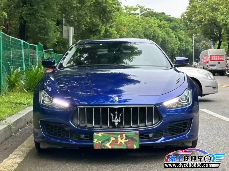 19年玛莎拉蒂Ghibli轿车抵押车出售